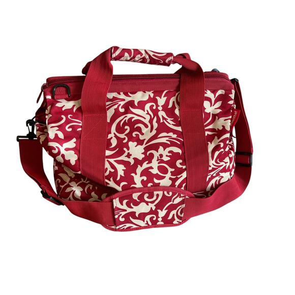 Reisenthel Travel Overnight Bag Red Print - Picture 2 of 7